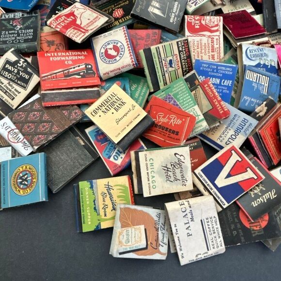 Vtg Match Book Lot of 25 *Random selection in each lot* Matchbook Advertising - Picture 3 of 9